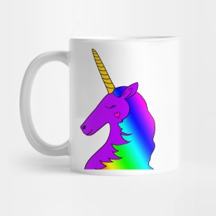 random unicorn Mug